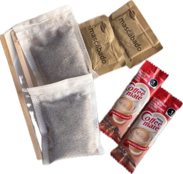 Kit Hotelero, Caja Con 25 Kits  de Café Premium